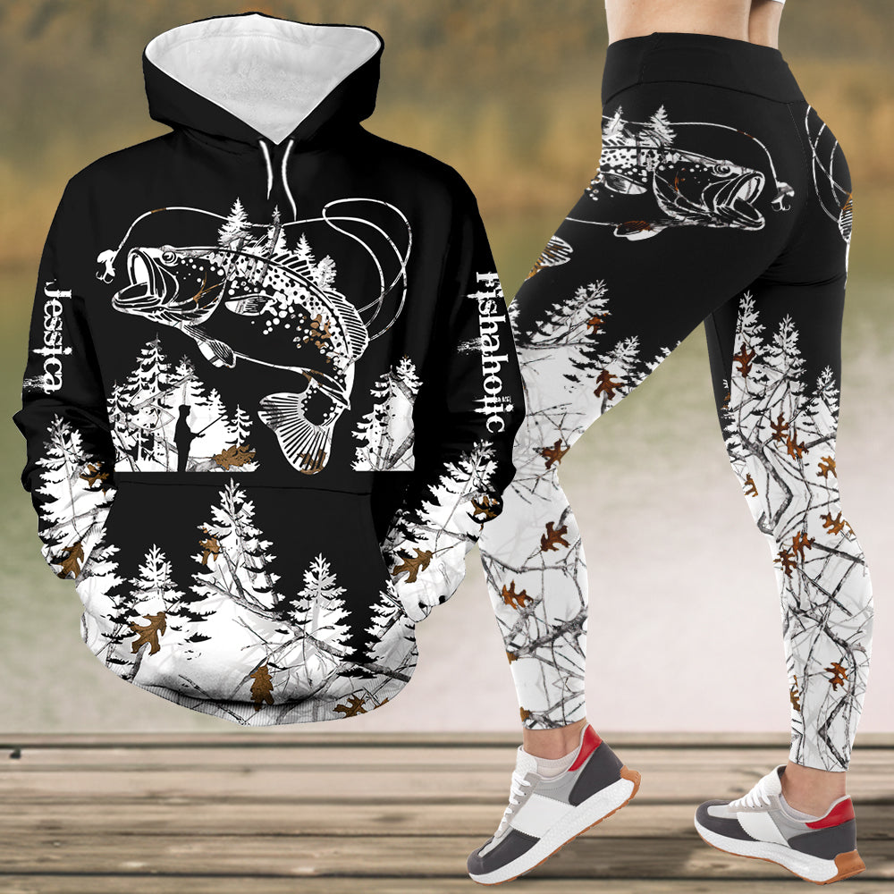 Custom Fishing Lover's Hoodie & Leggings Set