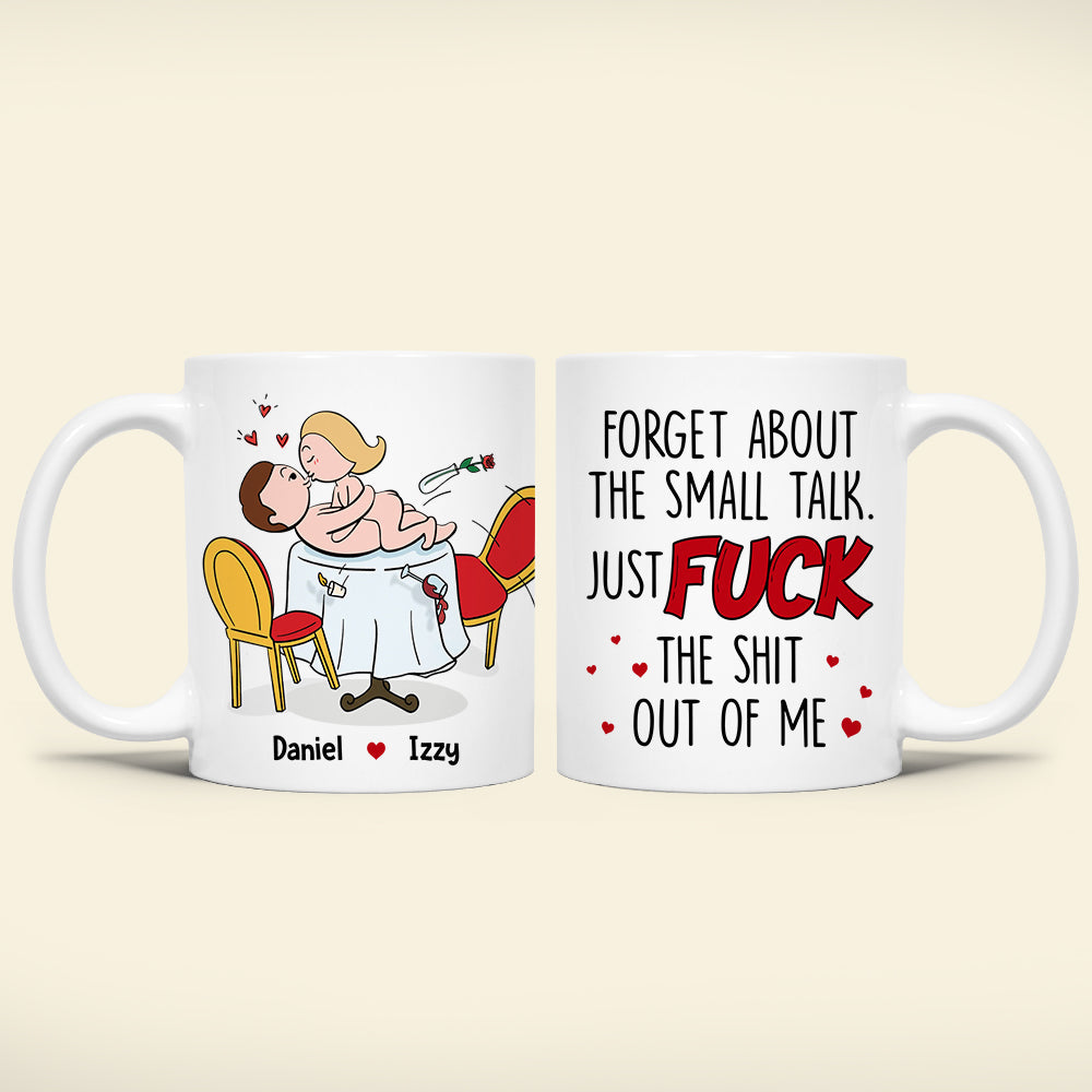 Spicy Personalized Couple Mug - Fun Valentine's Day Gifts for Couples Coffee Mug PopCulturePrints