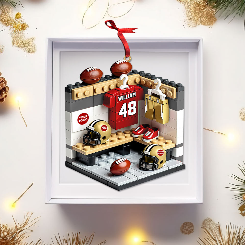 Celebrate Your Passion - Personalized Sport Lover Christmas Ornament Ornament PopCulturePrints