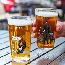 Load image into Gallery viewer, Personalized Pirate Dad Beer Glass - Perfect Father&#39;s Day Gift Beer Glasses PopCulturePrints
