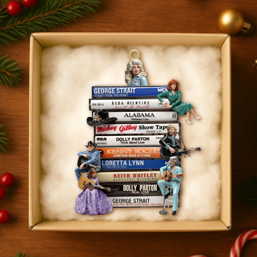 Celebrate the Legends of the 80s - Personalized 80s Folk Legends Acrylic Ornament Ornament PopCulturePrints