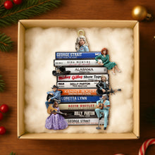 Load image into Gallery viewer, Celebrate the Legends of the 80s - Personalized 80s Folk Legends Acrylic Ornament Ornament PopCulturePrints
