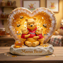 Load image into Gallery viewer, "A Loving Reminder of Family Bond", Personalized Cuddle Time Acrylic Plaque - Perfect Gifts for Mom, Grandma &amp; More Shaped Plaques PopCulturePrints
