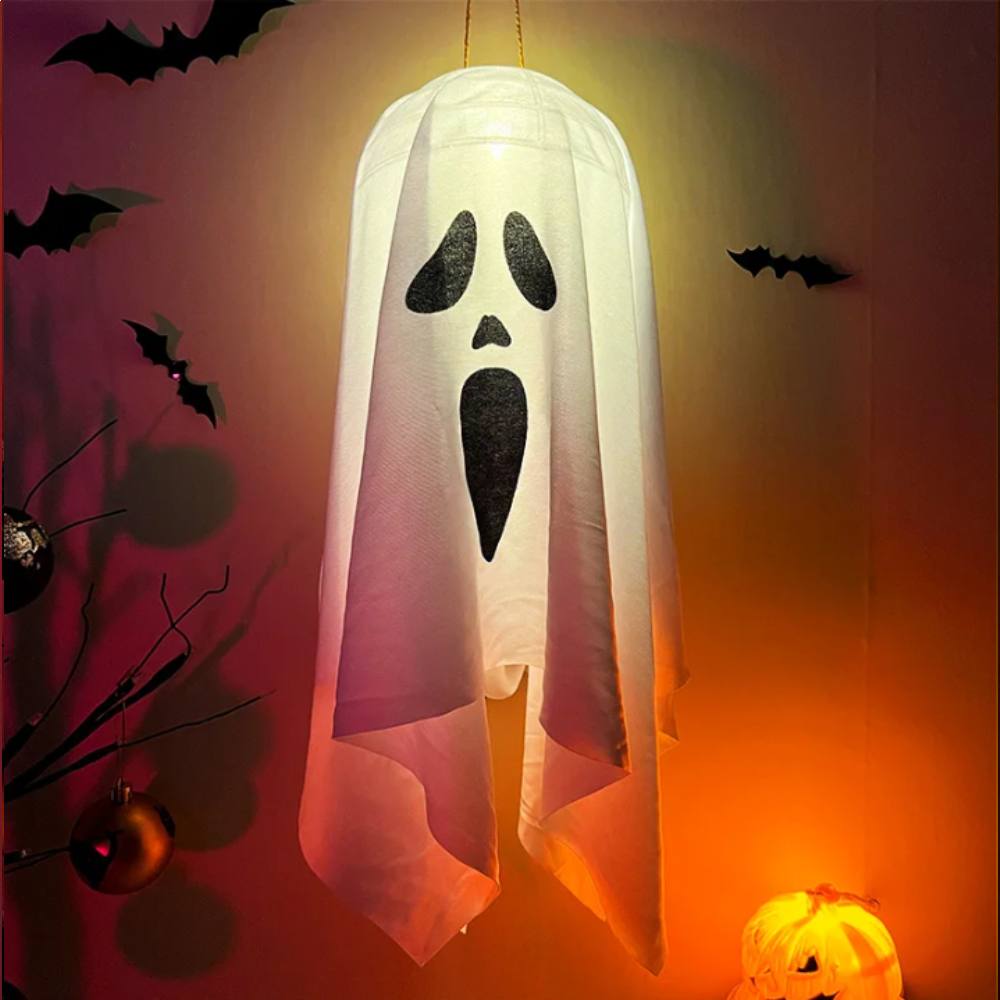 Hanging Ghost LED Light - Perfect Halloween Gifts for Horror Fans