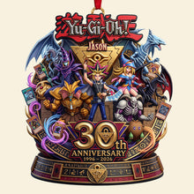 Load image into Gallery viewer, Celebrate 30 Years of Yu-Gi-Oh! - Personalized Christmas Ornament for Fans
