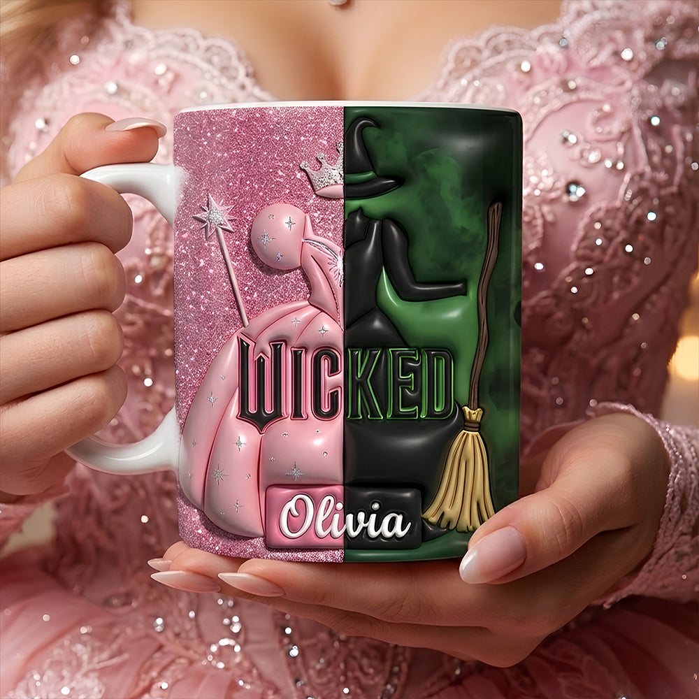 Wickedly Unique: Custom Dual Coffee Mug - Personalized Gift for Fans Coffee Mug PopCulturePrints