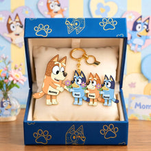Load image into Gallery viewer, “A Heartwarming Gift for Every Mom” - Lovely Mommy &amp; Little Ones Keychain - Personalized Gift for Mom Keychains PopCulturePrints
