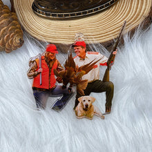 Load image into Gallery viewer, Personalized Hunting Lovers Figurine Ornament Ornament PopCulturePrints
