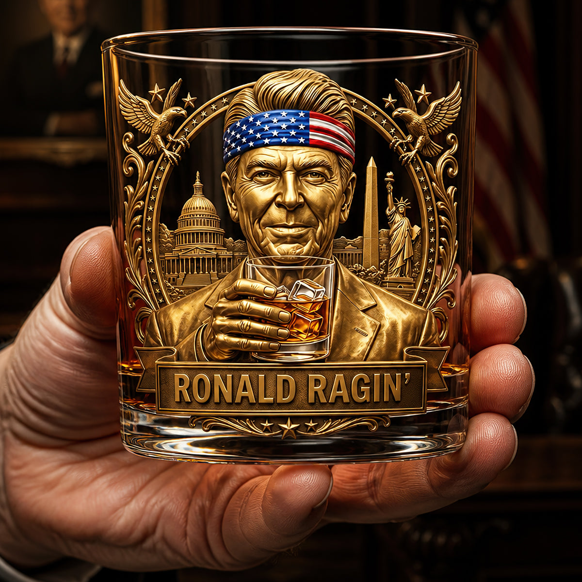 Celebrate Love with Personalized Round Glass - Unique Gift for Anniversary