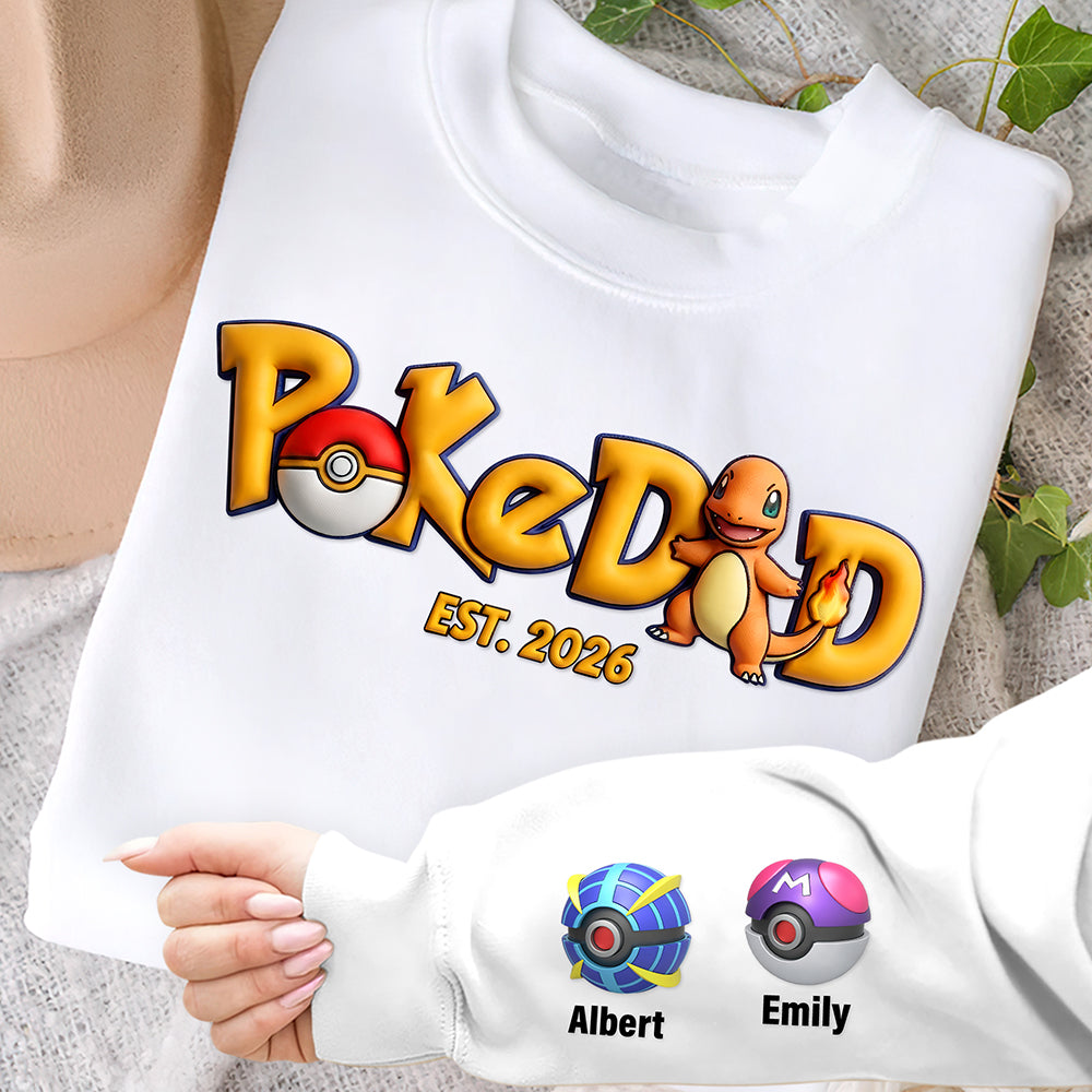 “Level Up Your Father's Day: Adventure Game Dad And Kids Shirt - Personalized Gifts for Dad” AOP Products PopCulturePrints