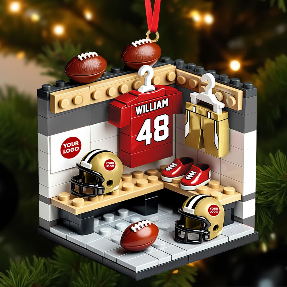 Celebrate Your Passion - Personalized Sport Lover Christmas Ornament Ornament PopCulturePrints