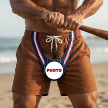Load image into Gallery viewer, Game Day Gone Wild Beach Shorts - Personalized Gifts 01hudt160726 Beach Shorts PopCulturePrints
