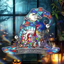 Load image into Gallery viewer, Family Of Nightmares Suncatcher Ornament - A Personalized Gift for Your Loved Ones Ornament PopCulturePrints
