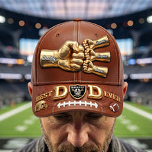 Load image into Gallery viewer, Best Dad Ever - Personalized Sporty Cap for Dad, Grandpa &amp; More Caps PopCulturePrints
