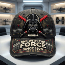 Load image into Gallery viewer, One with the Force - Vintage Space Adventure Classic Cap - Personalized Gift
