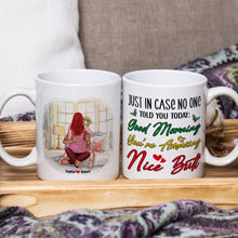 Load image into Gallery viewer, Personalized Couple Mug - You&#39;re Amazing, Nice Butt - Perfect Christmas Gift
