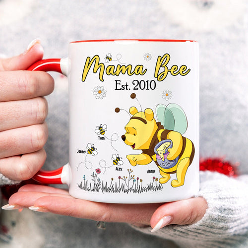 Mama Bee Personalized Coffee Mug for Mother's Day Coffee Mug PopCulturePrints