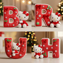 Load image into Gallery viewer, “Cozy Up This Christmas!” - Cute Christmas Custom Shape Pillow - Personalized Gift for Kids Pillow PopCulturePrints
