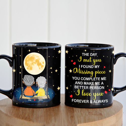 Personalized Coffee Mug for Couples - Custom Love Gift - Valentine's Day Gifts Coffee Mug PopCulturePrints