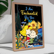 Load image into Gallery viewer, Personalized Enchanted Light Box Frame for Couples Poster &amp; Canvas PopCulturePrints
