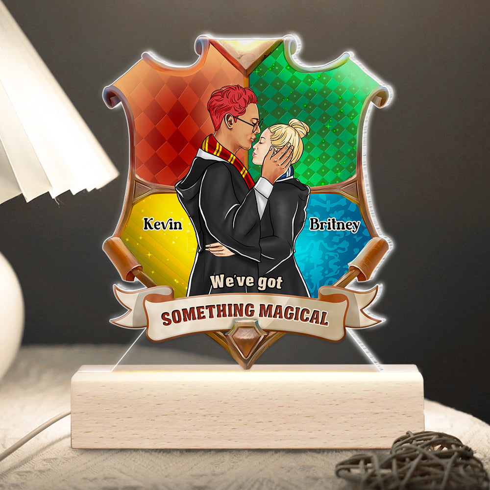 We've Got Something Magical - Personalized LED Light Led Night Light PopCulturePrints