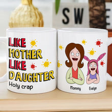 Load image into Gallery viewer, &quot;Like Mother, Like Son&quot; - Personalized Funny Mug for Mom, Gift for Mother&#39;s Day, Grandma, and More Coffee Mug PopCulturePrints
