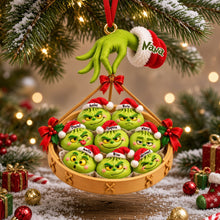Load image into Gallery viewer, Funny Mischief Dumpling Family Ornament - Personalized Christmas Gifts for Friends and Family Ornament PopCulturePrints
