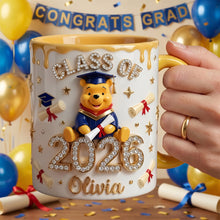 Load image into Gallery viewer, Celebrate Your Achievement: Personalized Congrats Graduate Accent Mug - Ideal Gift for Graduates Coffee Mug PopCulturePrints
