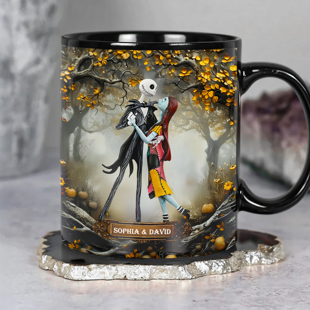 Personalized Horror Couple Mug - Custom Valentine's Day Gifts for Fans Coffee Mug PopCulturePrints