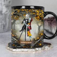 Load image into Gallery viewer, Personalized Horror Couple Mug - Custom Valentine&#39;s Day Gifts for Fans Coffee Mug PopCulturePrints
