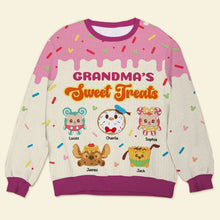 Load image into Gallery viewer, Personalized Grandma&#39;s Sweet Treats Christmas Sweater
