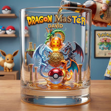 Load image into Gallery viewer, Unleash Your Inner Hero - Personalized Powerful Crossover Round Glass
