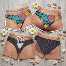 Load image into Gallery viewer, “Together Forever” - Personalized Forever Couple Beach Shorts - Custom Gift for Couples
