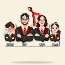 Load image into Gallery viewer, Custom Wizard Christmas Ornaments for Couples
