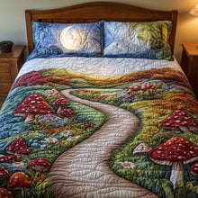 Load image into Gallery viewer, Mushroom Dreamscape Quilt Bedding Set Blanket PopCulturePrints
