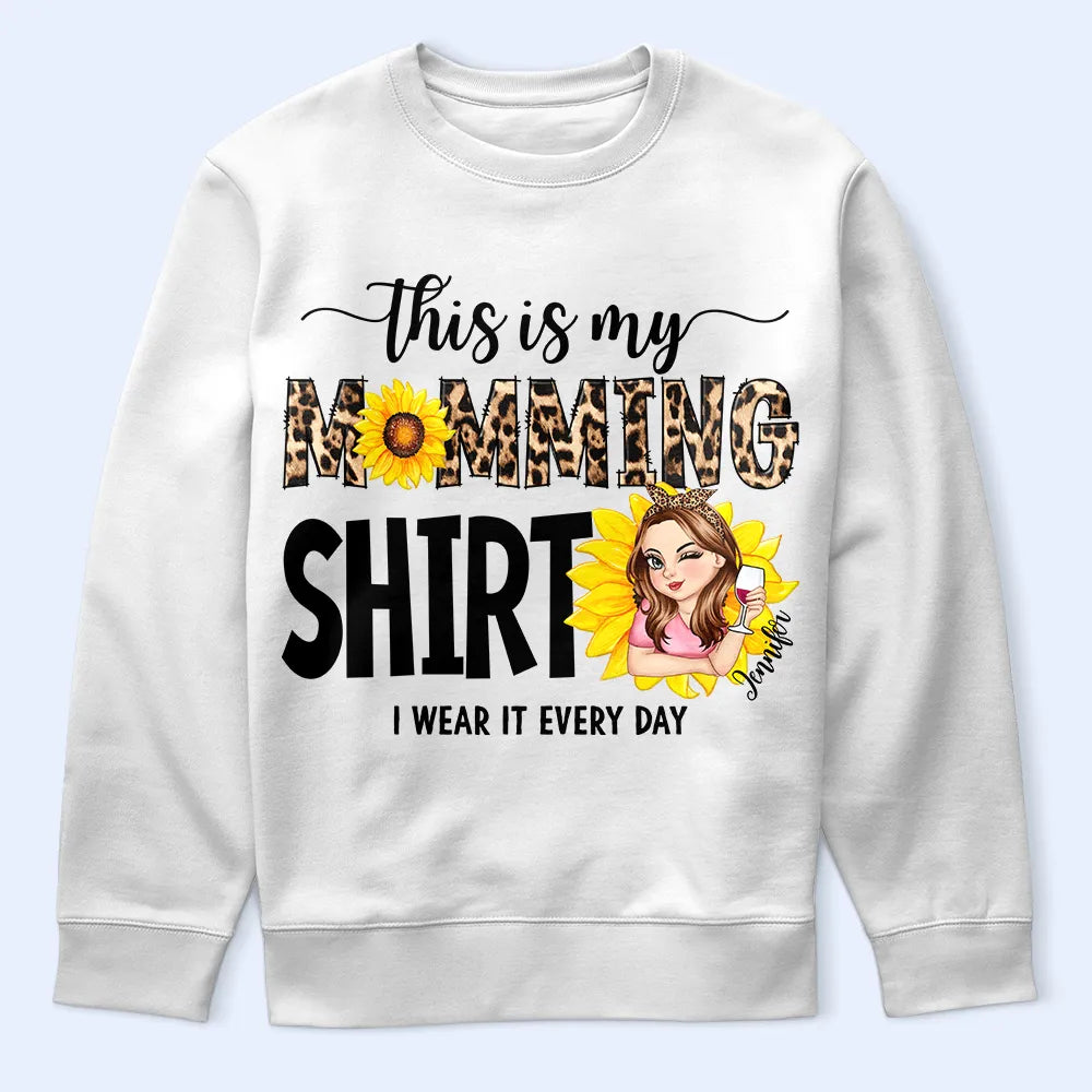 This Is My Momming Shirt - Personalized T-Shirt for Moms, Grandmas & Caregivers T-shirt PopCulturePrints