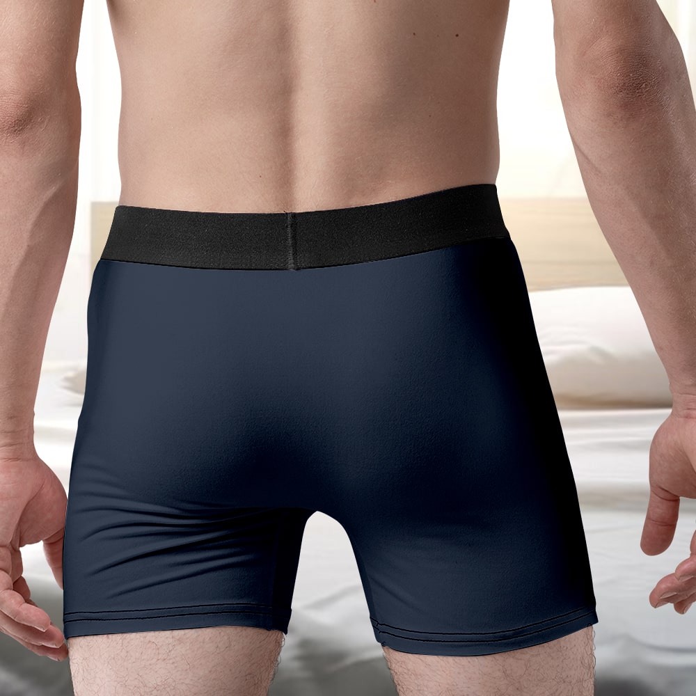 Funny Custom Boxer Briefs - Personalized Gift for Couples Boxer Briefs PopCulturePrints