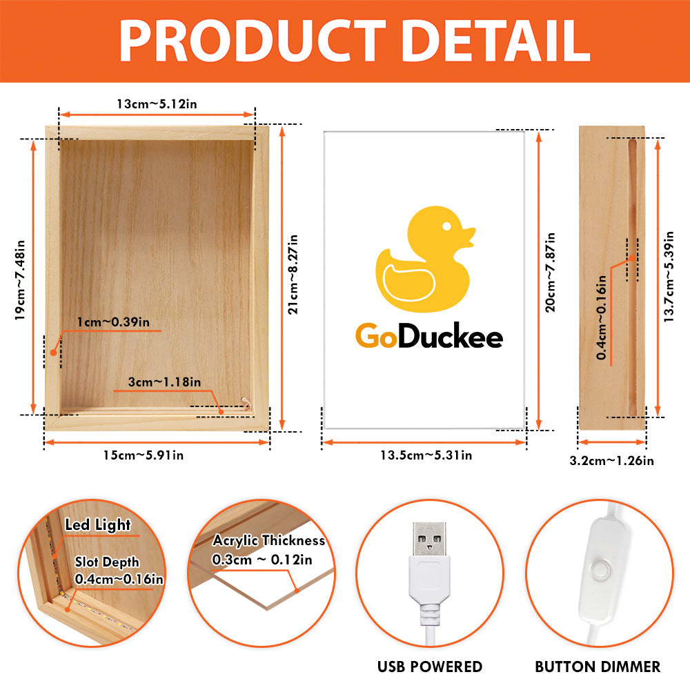 Personalized Enchanted Light Box Frame for Couples Poster & Canvas PopCulturePrints