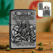 Load image into Gallery viewer, Join the Dank Side - Custom Smoking Galaxy Troop Lighter - Perfect Gift for Stoners and Friends Lighter PopCulturePrints
