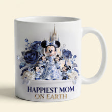 Load image into Gallery viewer, Happiest Mom on Earth - Personalized Fairytale Coffee Mug Coffee Mug PopCulturePrints
