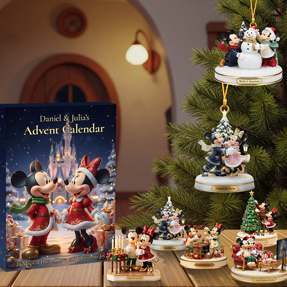 Celebrate with Joy: Personalized Alphabet Gingerbread Ornament - Custom Christmas Gift for Everyone Advent Calendar PopCulturePrints