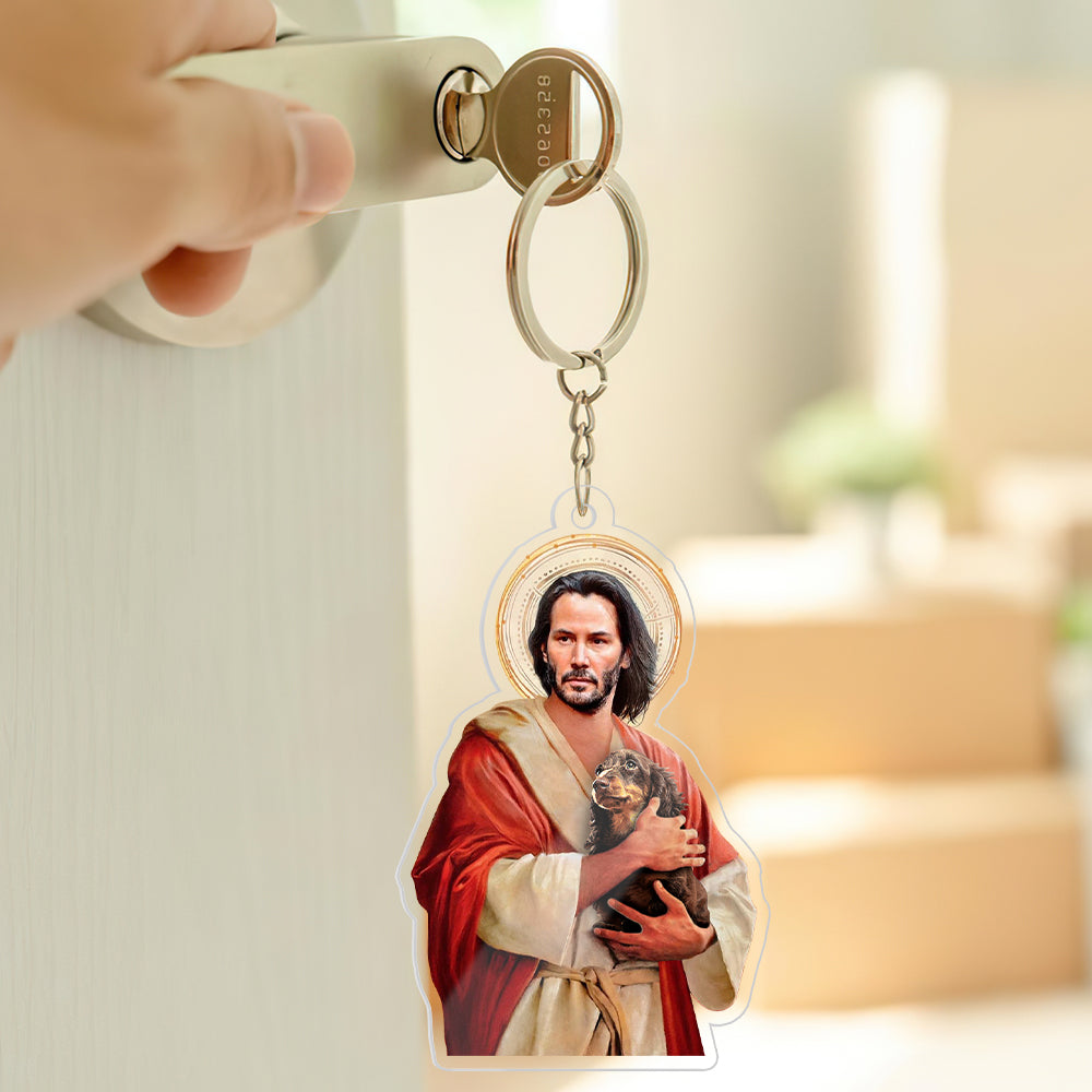 Personalized Dog Lover Keychain - Unique Gift for Pet Enthusiasts Keychains PopCulturePrints