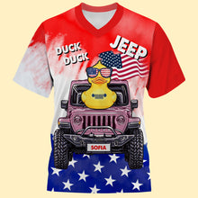 Load image into Gallery viewer, Personalized Jeep Girl Cap with Sunflower and Custom Name
