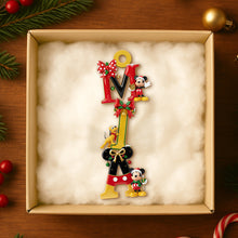 Load image into Gallery viewer, “Spread Joy This Christmas with Our Adorable Alphabet Ornament” - Personalized Christmas Gift for Kids, Family &amp; Friends Ornament PopCulturePrints
