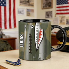 Load image into Gallery viewer, “Honor Their Service” – Personalized Veterans Coffee Mug – Custom Gift for Heroes and Loved Ones Coffee Mug PopCulturePrints
