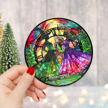 Load image into Gallery viewer, Personalized Christmas Ornament for Best Friends - Witchy Fantasy
