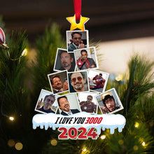 Load image into Gallery viewer, Personalized Fan Tribute Christmas Ornament - I Love You 3000 Edition Ornament PopCulturePrints
