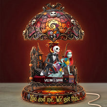 Load image into Gallery viewer, You and Me, We Got This - Flirty Couple Light Box - Personalized Gift for Couples Light Box PopCulturePrints

