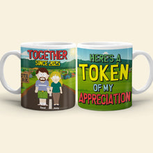 Load image into Gallery viewer, Together Since 2025 - Custom Cartoon Couple Mug for Loved Ones Coffee Mug PopCulturePrints

