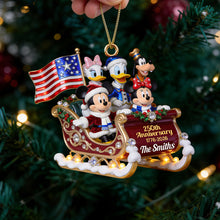 Load image into Gallery viewer, Patriotic Family Christmas Ornament - Personalized Gifts For Family 09pgdt131026 Ornament PopCulturePrints
